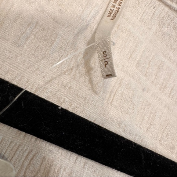 NWT $88 Free People dress Long Sleeve Stretch Dress Cream Size Small - Picture 5 of 10